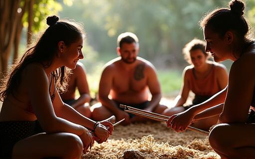 Group participating in a cultural workshop